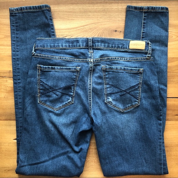 Aeropostale Skinny Jean Low Rise Medium Wash - Picture 5 of 8